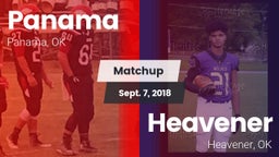 Matchup: Panama  vs. Heavener  2018