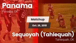 Matchup: Panama  vs. Sequoyah (Tahlequah)  2018