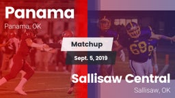 Matchup: Panama  vs. Sallisaw Central  2019