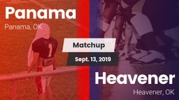 Matchup: Panama  vs. Heavener  2019