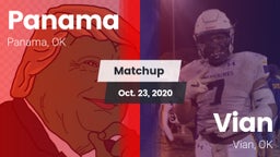 Matchup: Panama  vs. Vian  2020