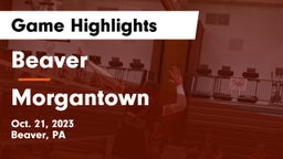 Beaver  vs Morgantown  Game Highlights - Oct. 21, 2023