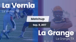 Matchup: La Vernia High vs. La Grange  2017