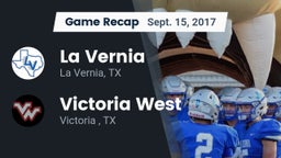 Recap: La Vernia  vs. Victoria West  2017