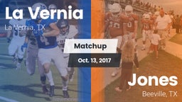 Matchup: La Vernia High vs. Jones  2017