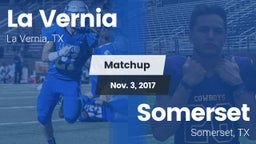 Matchup: La Vernia High vs. Somerset  2017