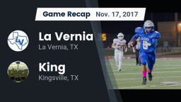 Recap: La Vernia  vs. King  2017