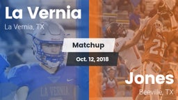 Matchup: La Vernia High vs. Jones  2018
