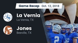 Recap: La Vernia  vs. Jones  2018