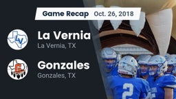 Recap: La Vernia  vs. Gonzales  2018