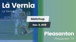 Matchup: La Vernia High vs. Pleasanton  2018