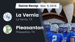 Recap: La Vernia  vs. Pleasanton  2018
