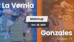 Matchup: La Vernia High vs. Gonzales  2019