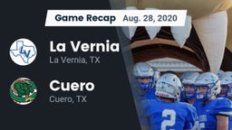 Recap: La Vernia  vs. Cuero  2020