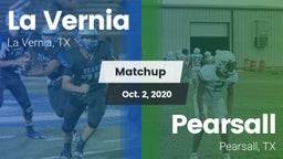 Matchup: La Vernia High vs. Pearsall  2020