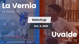 Matchup: La Vernia High vs. Uvalde  2020