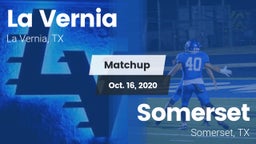 Matchup: La Vernia High vs. Somerset  2020