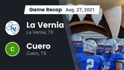 Recap: La Vernia  vs. Cuero  2021