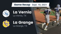 Recap: La Vernia  vs. La Grange  2021