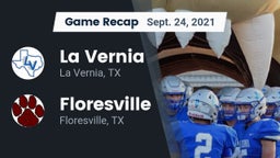 Recap: La Vernia  vs. Floresville  2021