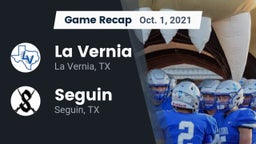 Recap: La Vernia  vs. Seguin  2021