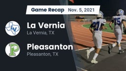 Recap: La Vernia  vs. Pleasanton  2021