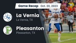 Recap: La Vernia  vs. Pleasanton  2023