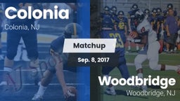 Matchup: Colonia  vs. Woodbridge  2017