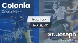 Matchup: Colonia  vs. St. Joseph  2017