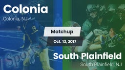 Matchup: Colonia  vs. South Plainfield  2017