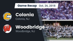 Recap: Colonia  vs. Woodbridge  2018
