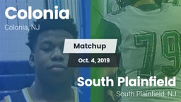 Matchup: Colonia  vs. South Plainfield  2019