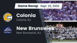 Recap: Colonia  vs. New Brunswick  2020
