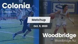 Matchup: Colonia  vs. Woodbridge  2020