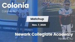 Matchup: Colonia  vs. Newark Collegiate Academy  2020