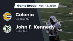 Recap: Colonia  vs. John F. Kennedy  2020