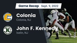 Recap: Colonia  vs. John F. Kennedy  2022
