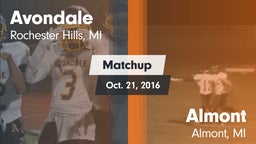 Matchup: Avondale HS vs. Almont  2016