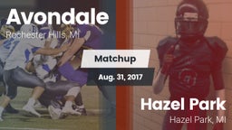 Matchup: Avondale HS vs. Hazel Park  2017