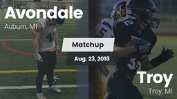 Matchup: Avondale HS vs. Troy  2018