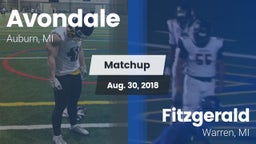 Matchup: Avondale HS vs. Fitzgerald  2018