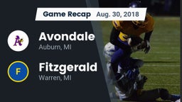 Recap: Avondale  vs. Fitzgerald  2018