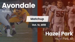 Matchup: Avondale HS vs. Hazel Park  2018