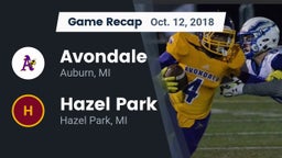 Recap: Avondale  vs. Hazel Park  2018
