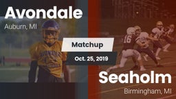 Matchup: Avondale HS vs. Seaholm  2019