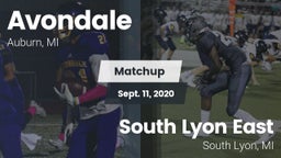 Matchup: Avondale HS vs. South Lyon East  2020