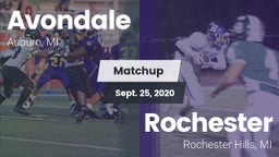 Matchup: Avondale HS vs. Rochester  2020