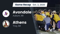 Recap: Avondale  vs. Athens  2020
