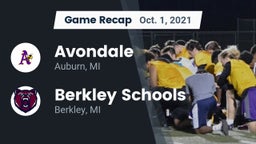 Recap: Avondale  vs. Berkley Schools 2021