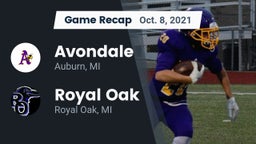 Recap: Avondale  vs. Royal Oak  2021